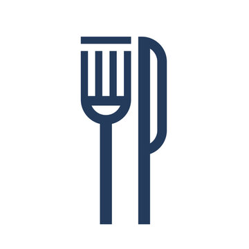 Fork and knife icon