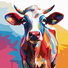 Animal Pop Art - Experience the mesmerizing world of animal pop art design! Dive into a vibrant realm where animals come to life in bold and captivating ways.