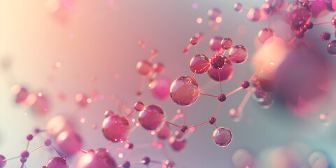 Ethereal Oil Bubble Texture On A Gradient Background Wallpaper,
