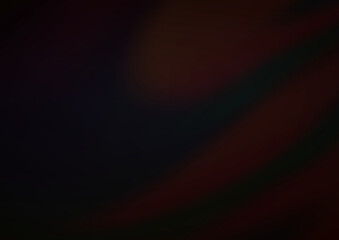 Dark Black vector abstract blurred pattern.