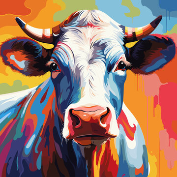Animal Pop Art - Experience the mesmerizing world of animal pop art design! Dive into a vibrant realm where animals come to life in bold and captivating ways.