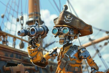 robot pirate