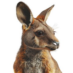 wallaby isolated on transparent background, png