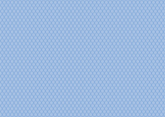 日本の伝統紋様 立涌のシームレスパターン 青