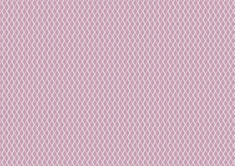 日本の伝統紋様 立涌のシームレスパターン 赤