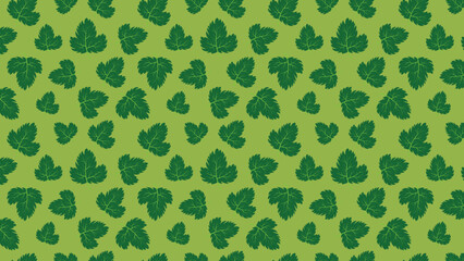 green pattern with hearts