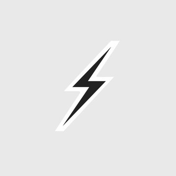 Money management filled monochrome logo. Cryptocurrency exchange. Lightning bolt. Design element. Created with artificial intelligence. Ai art for corporate branding, fintech product, bank service