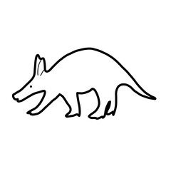 grasslands animal natural forest aardvark