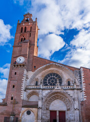 Saint-Etienne Cathedral of Toulouse in Haute Garonne, Occitanie, France - 745808965