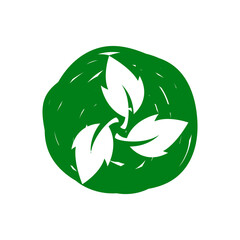 Obraz premium Green Organic Products Labels. Ecologic food stamps. Organic natural food labels.