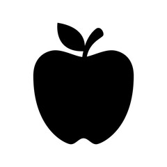 Apple icon vector for web and mobile app. Apple sign and symbols for web design.