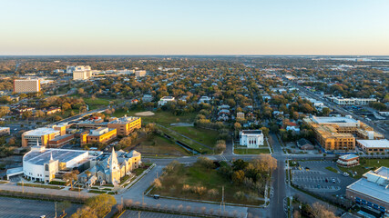Obraz premium Suburban area in Jacksonville, Florida.