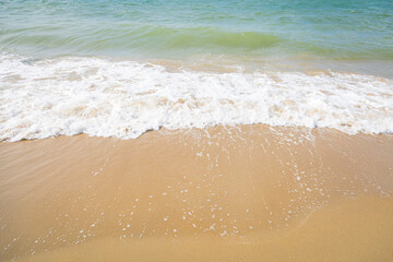 Natural beaches at Pattaya in Thailand