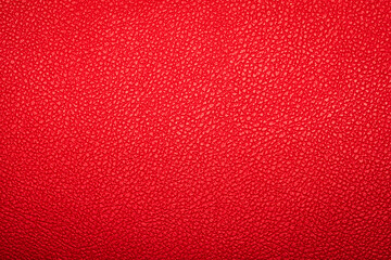 Close-up of red leather show detail and texture