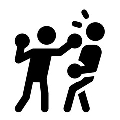 Boxing Fighting Icon