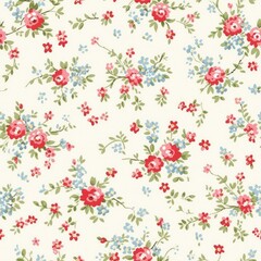 Ditsy Cream pattern.