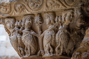 cloister of Santo Domingo de Silos, Burgos province, Spain
