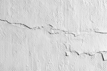 Obraz premium ざらざらした白い壁紙の背景テクスチャ, Generative AI