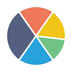 Obraz premium Pie Chart Icon