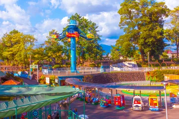 Fotobehang レトロな遊園地　ルナパーク　群馬県観光 © apa