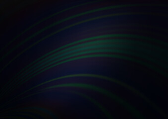 Dark BLUE vector modern bokeh pattern.