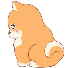 Puppy, cartoon 