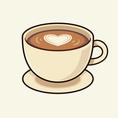 cup of coffee with chocolate