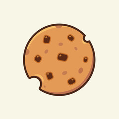 cookie with chocolate