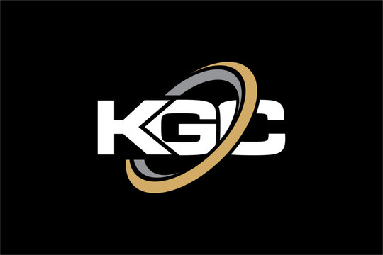 KGC creative letter logo design vector icon illustration