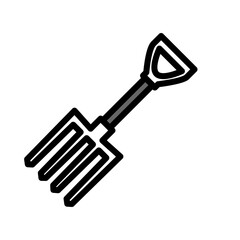 Fork Gardening icon PNG