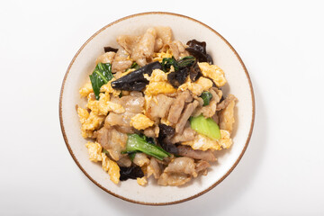豚肉ときくらげの卵炒め