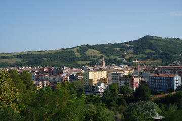 Fototapeta na wymiar View of Teramo, Abruzzo, Italy