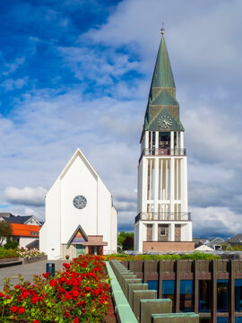 Cathedral in the city of Molde Norway
