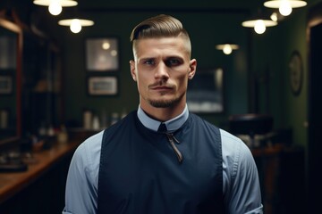 Fototapeta premium barber shop salon concept