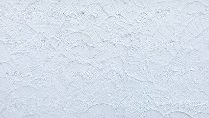 white rough plaster facade texture background banner