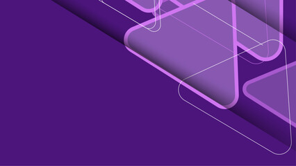 Purple geometric background. Vector graphic illustration.