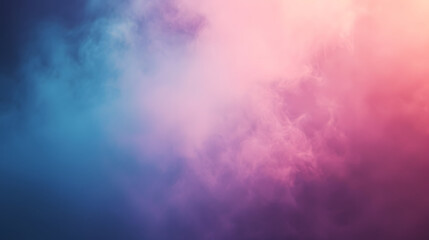 Fototapeta premium Colorful Smoke Cloud Gradient Background for Abstract Art Concepts