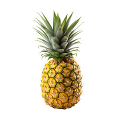 Fototapeta premium Pineapple isolated on transparent background