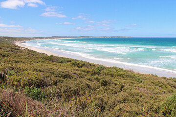 ocean at kangaroo island in australia