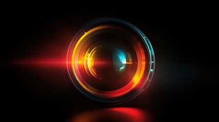 abstract lens lights