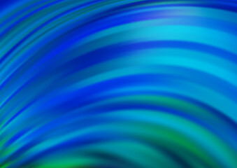 Light BLUE vector template with bubble shapes.