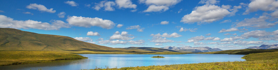 Fototapeta premium Lake in tundra