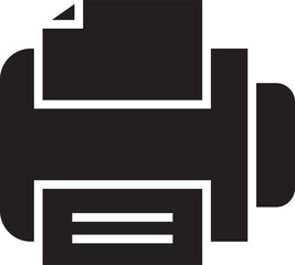 Printer Glyph Icon
