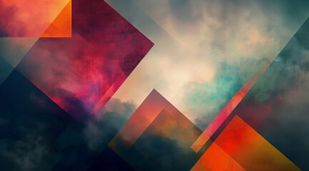 colorful abstract squares background wallpaper