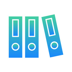 Folders Flat Gradient Style
