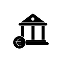 euro concept line icon. Simple element illustration. euro concept outline symbol design.