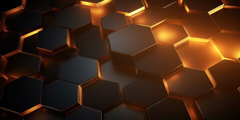 Glowing Hexagonals in the Dark Generative AI