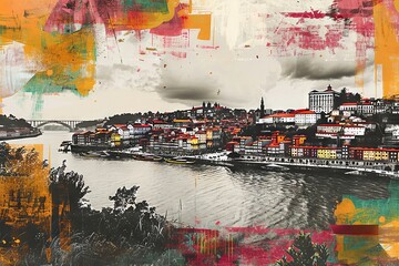 Porto's Ribeira Essence and Vibrancy Collage

