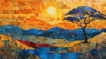 Spirit of South Africa Unity and Diversity Collage

