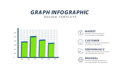 Flat chart, graph. Simply color editable. Infographics elements